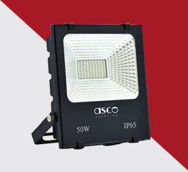 Flood Light With Broad Beam